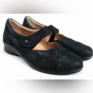 Finn‎ Comfort Black Leather Mary Jane Comfort Shoes | Timeless Minimal